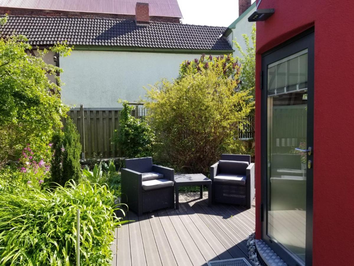 Das Alte Kino In Barth - Das Gartenhaus Eksteriør billede